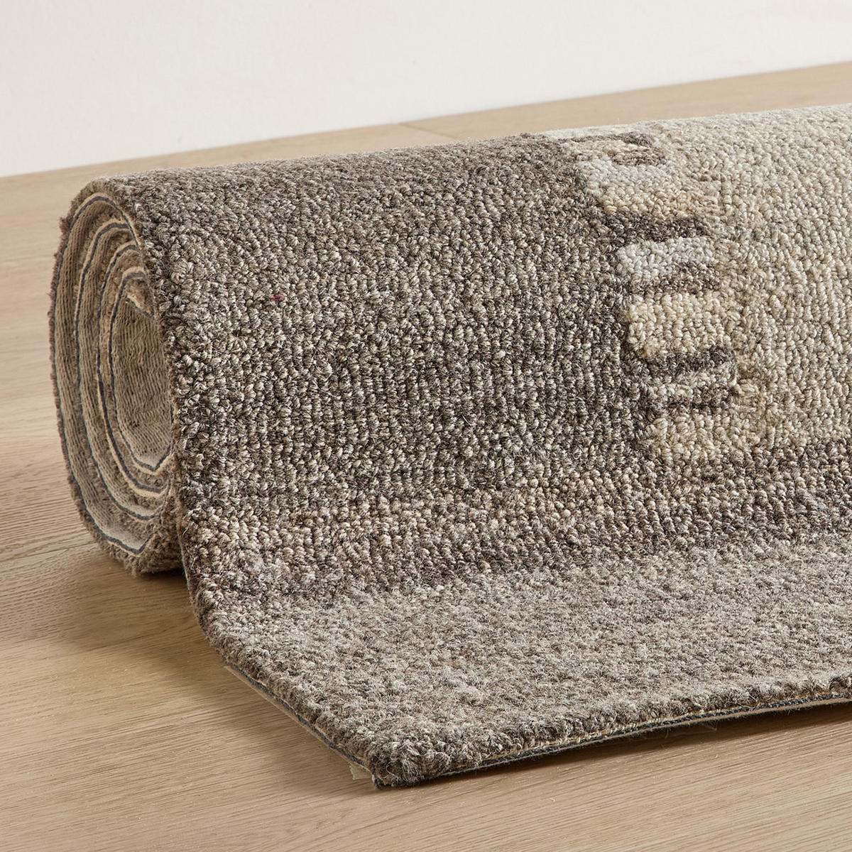 TUFTTEPPICH Natur Loop 250x350 cm - Grau, Textil (250/350cm) - Natur Pur