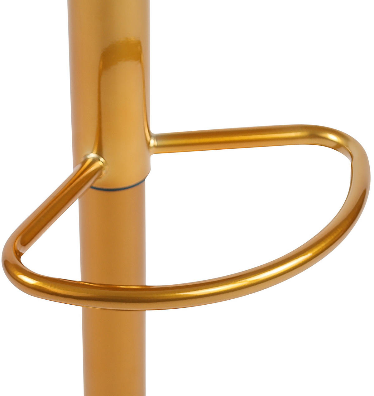 BARHOCKER Metall Gold - Goldfarben, Metall (38.5/58/38.5cm) - CLP