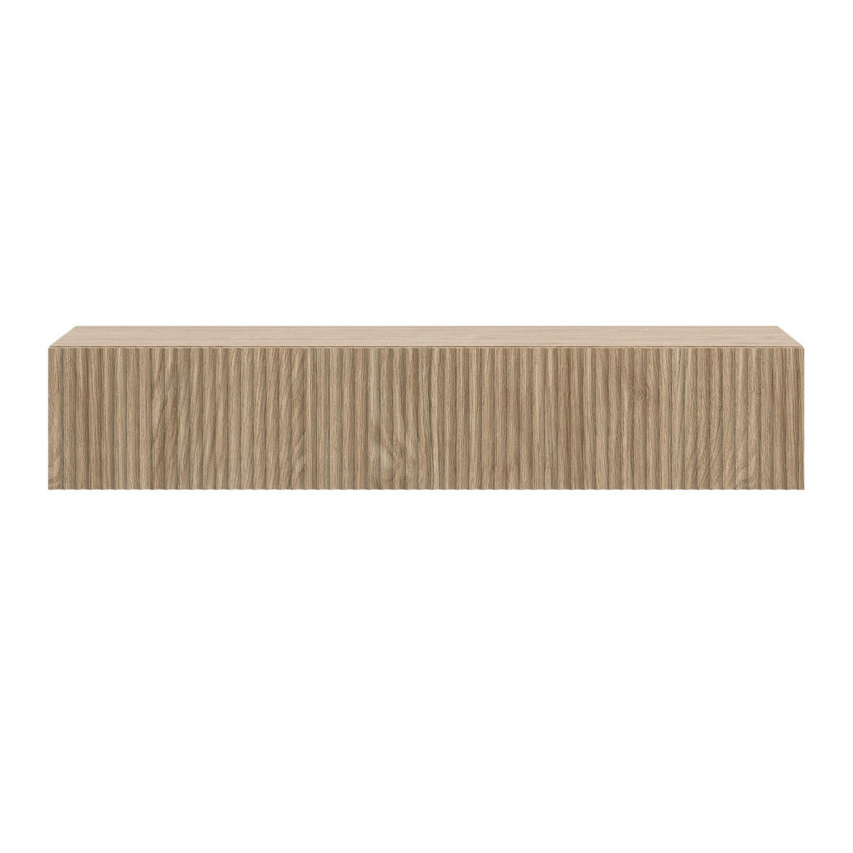 HÄNGEKONSOLE Nolie Eichenholzoptik mit Schublade 90 cm - Eichefarben, Holzwerkstoff (90/17/35.6cm) - Selsey