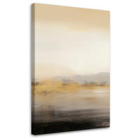 LEINWANDBILD Abstrakte Textur Loft Beige 40x60cm - Beige, Textil (40/60cm) - Feeby