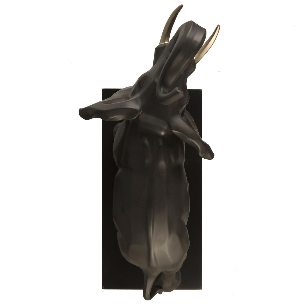 DEKOOBJEKT Studio 8 - Elefant, Biskuit-Porzellan, Schwarz, 43 cm - Schwarz, Keramik (25/43/57cm) - Goebel