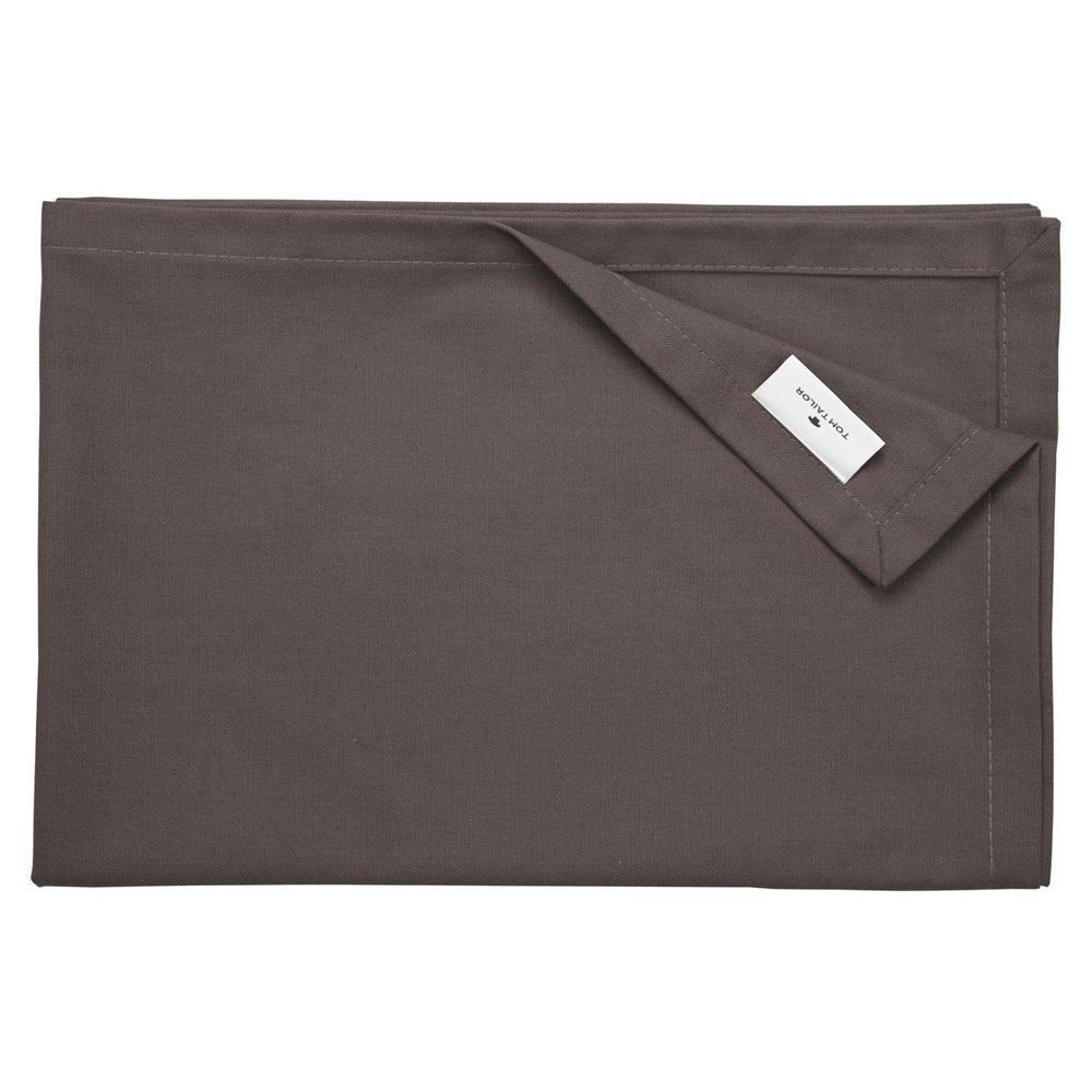 TISCH-SET 6 TEILIG DOVE - Anthrazit, Textil (35/50cm) - Tom Tailor
