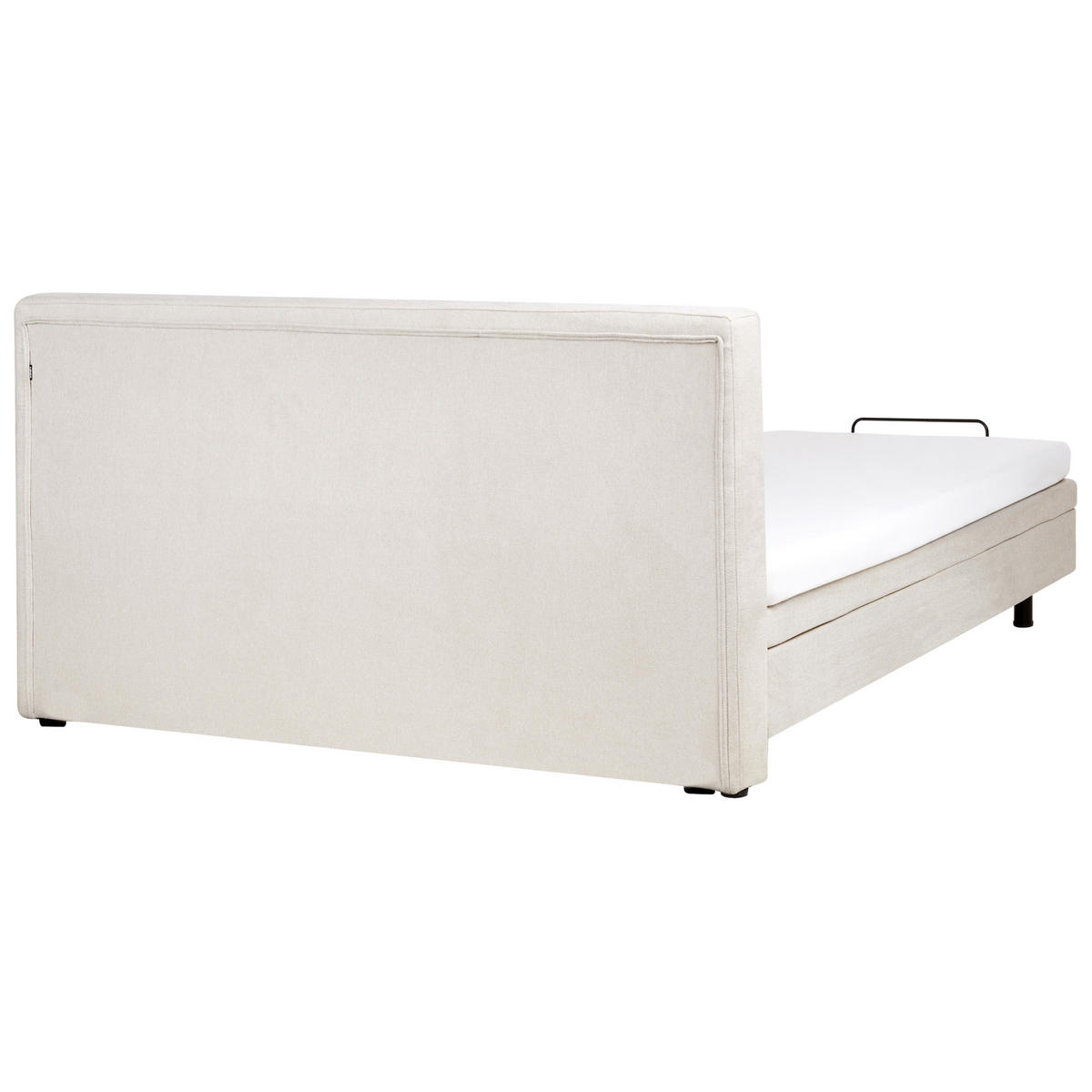 POLSTERBETT verstellbar 180x200 cm Beige Duke - Beige, Textil (180/200cm) - Beliani