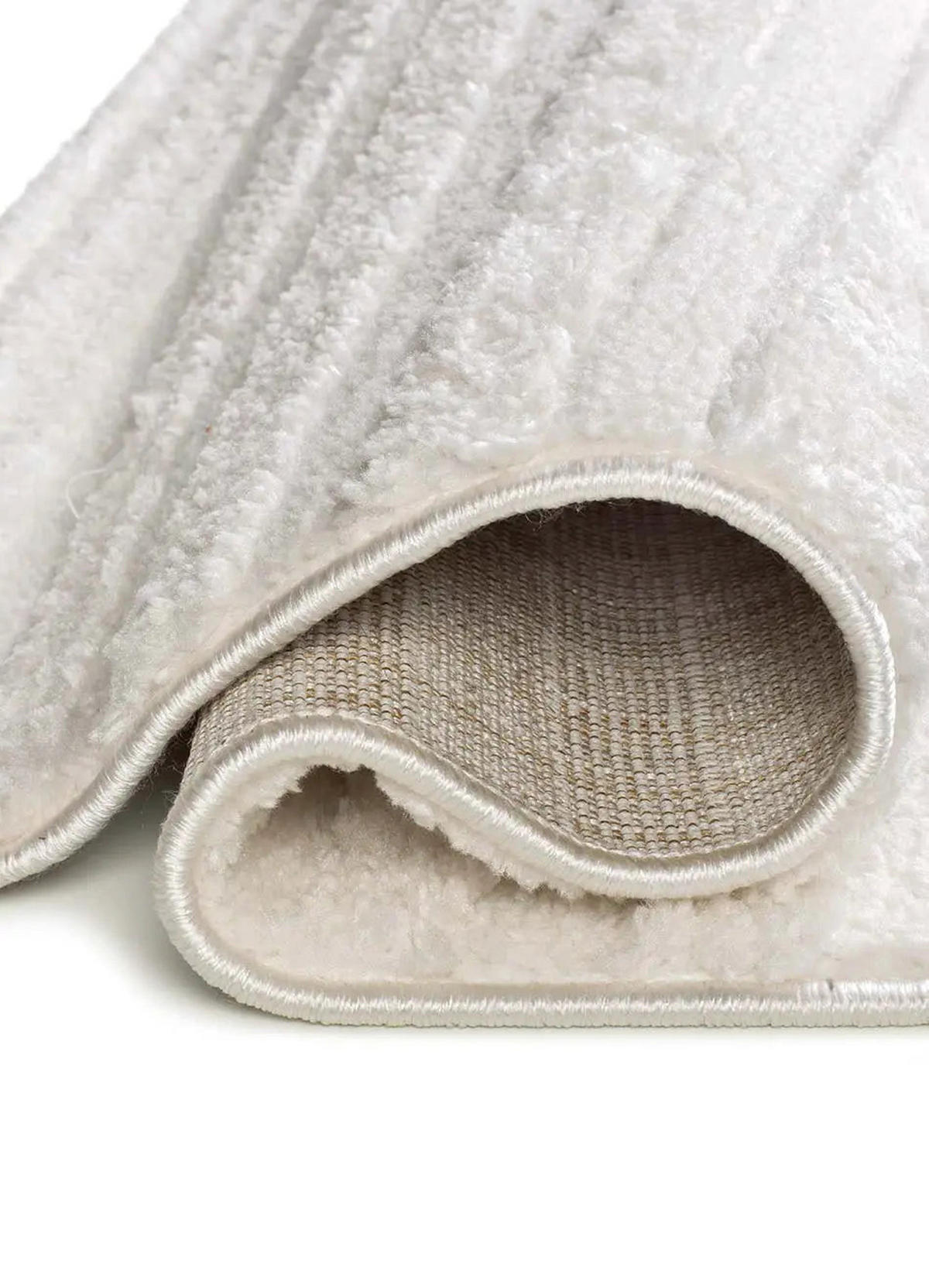 WEBTEPPICH Weiß Juno 190/285 cm - Weiß, Naturmaterialien/Textil (190/285cm) - Atticgo