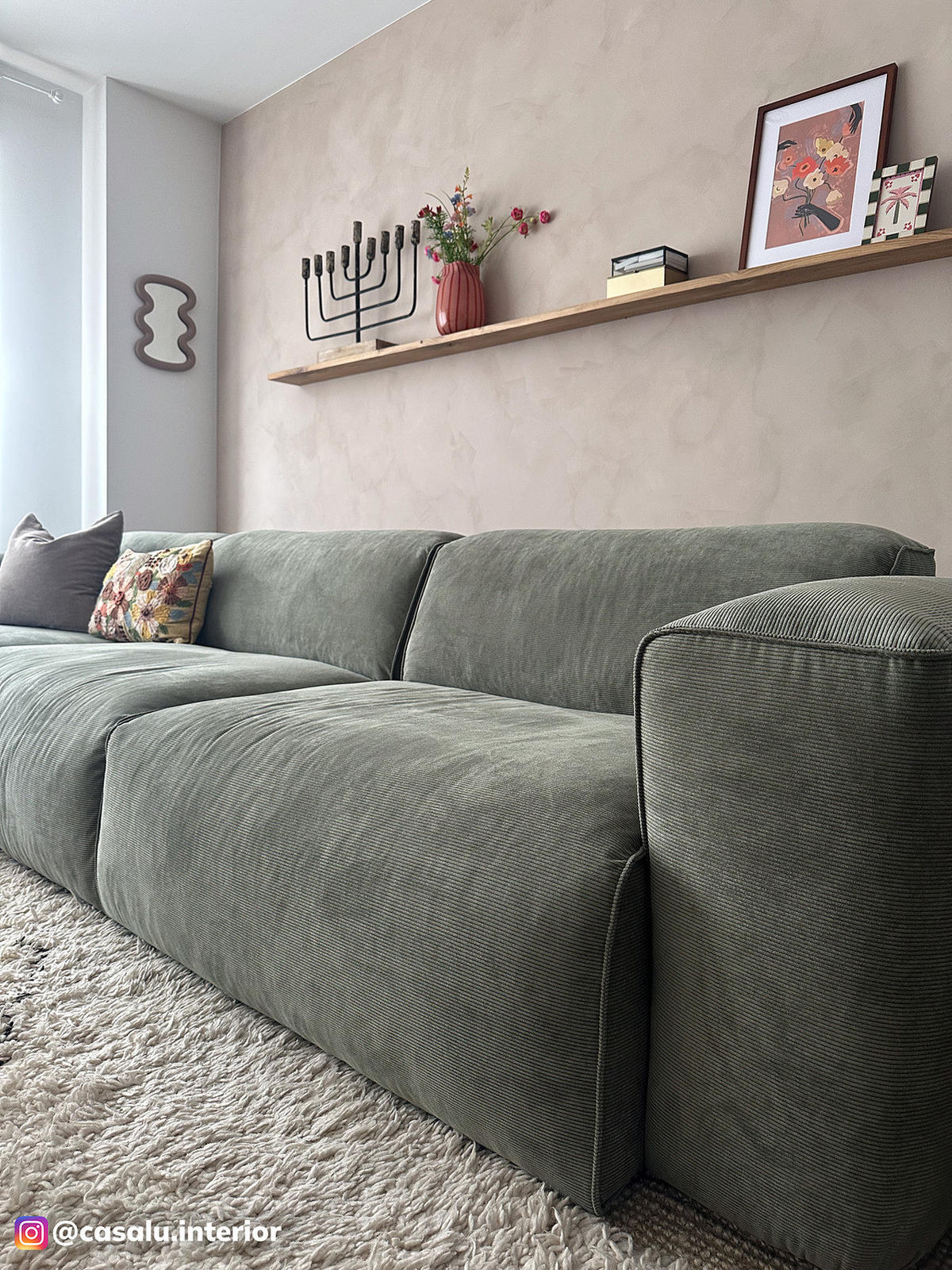 3-SITZER ECKSOFA mit Longchair - Dunkelgrün/Schwarz, Kunststoff/Textil (317/173cm) - home24
