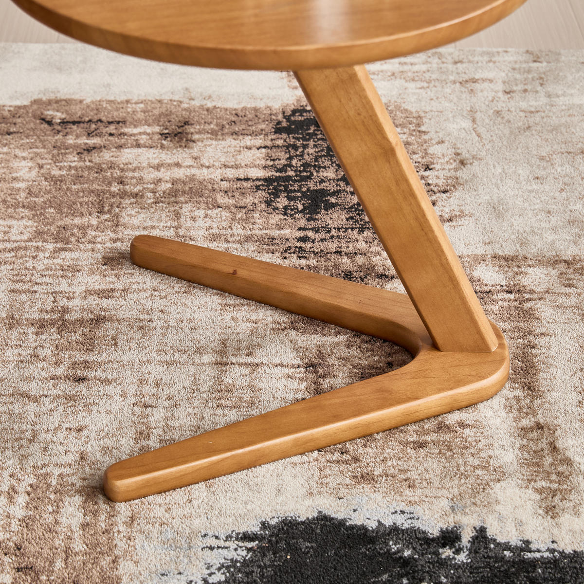 BEISTELLTISCH 50/44/50 cm Natur aus Massivholz mit modernem Design - Naturfarben, Holzwerkstoff (50/50/50cm) - OKWISH