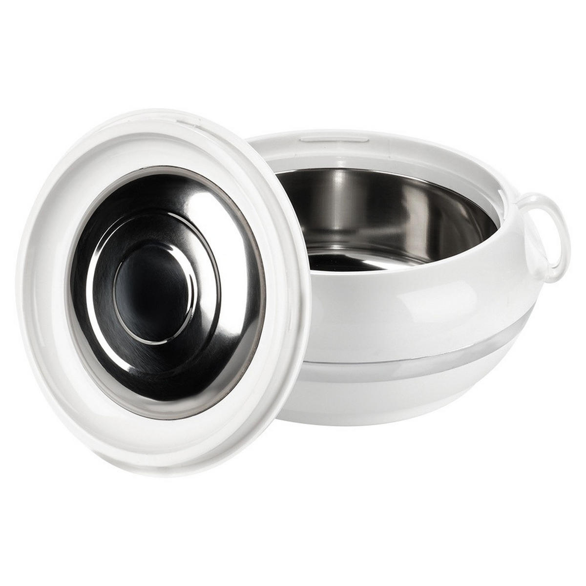 LUNCHTHERMOSKANNE Deluxe 1,6 l - Weiß, Kunststoff (22/12/22cm) - Orion 
