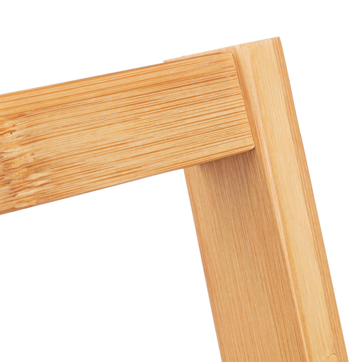 DRŽIAK na uteráky - svetlohnedá, drevo (40.5/98/28cm) - Relaxdays