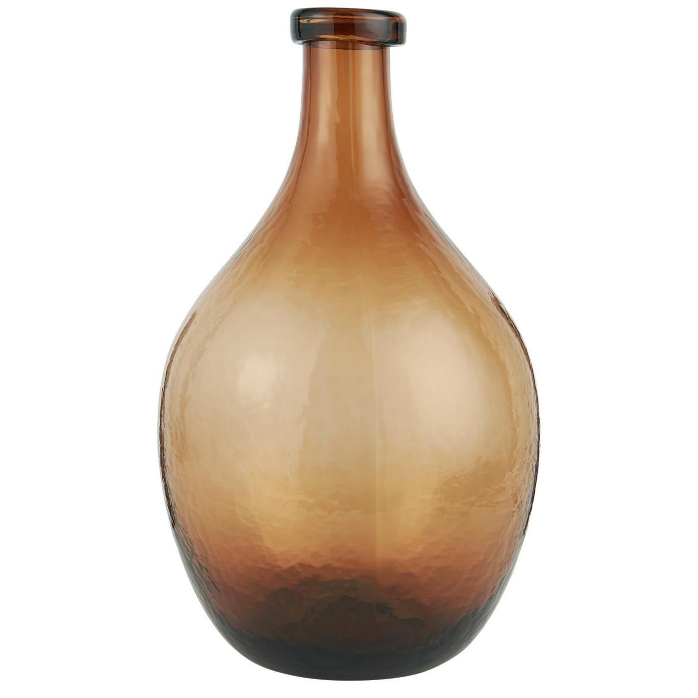 VASE Glasballon Braun 45 cm - Braun, Glas (45cm) - IB Laursen