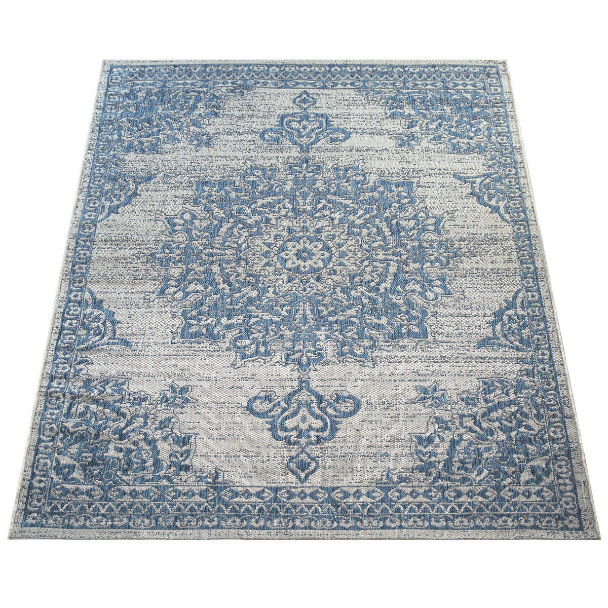 OUTDOORTEPPICH 80/150 cm Coco 206 - Blau, Textil (80/150cm) - Paco Home