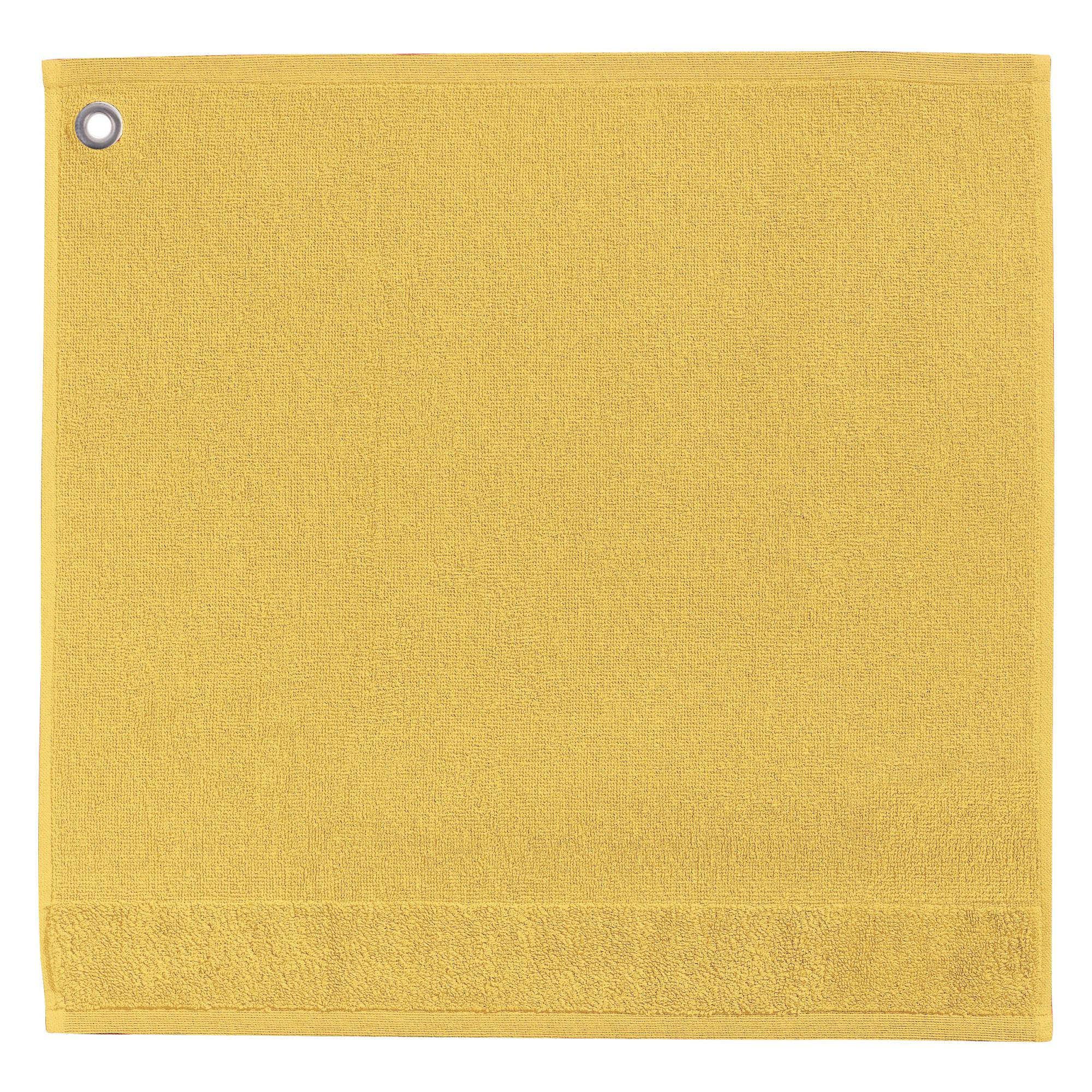 Winkler Handtuch Gelb 50x50 cm