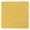 HANDTUCH MIT ÖSE Curl sonnengelb 50 x 50 cm - Gelb, Textil (50/50cm) - Winkler