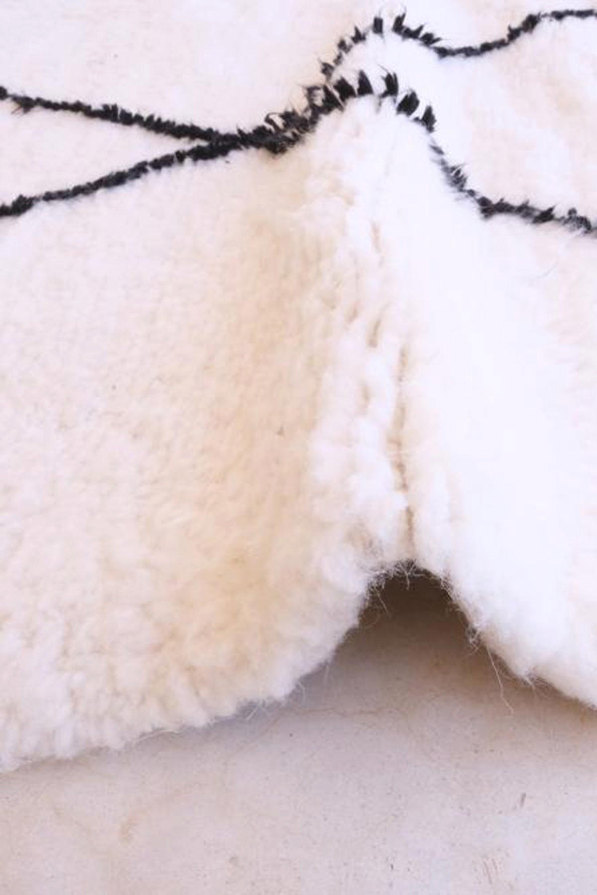 BERBERTEPPICH aus reiner Wolle 204x 304 cm - Weiß, Naturmaterialien (204/304cm) - AFK Living