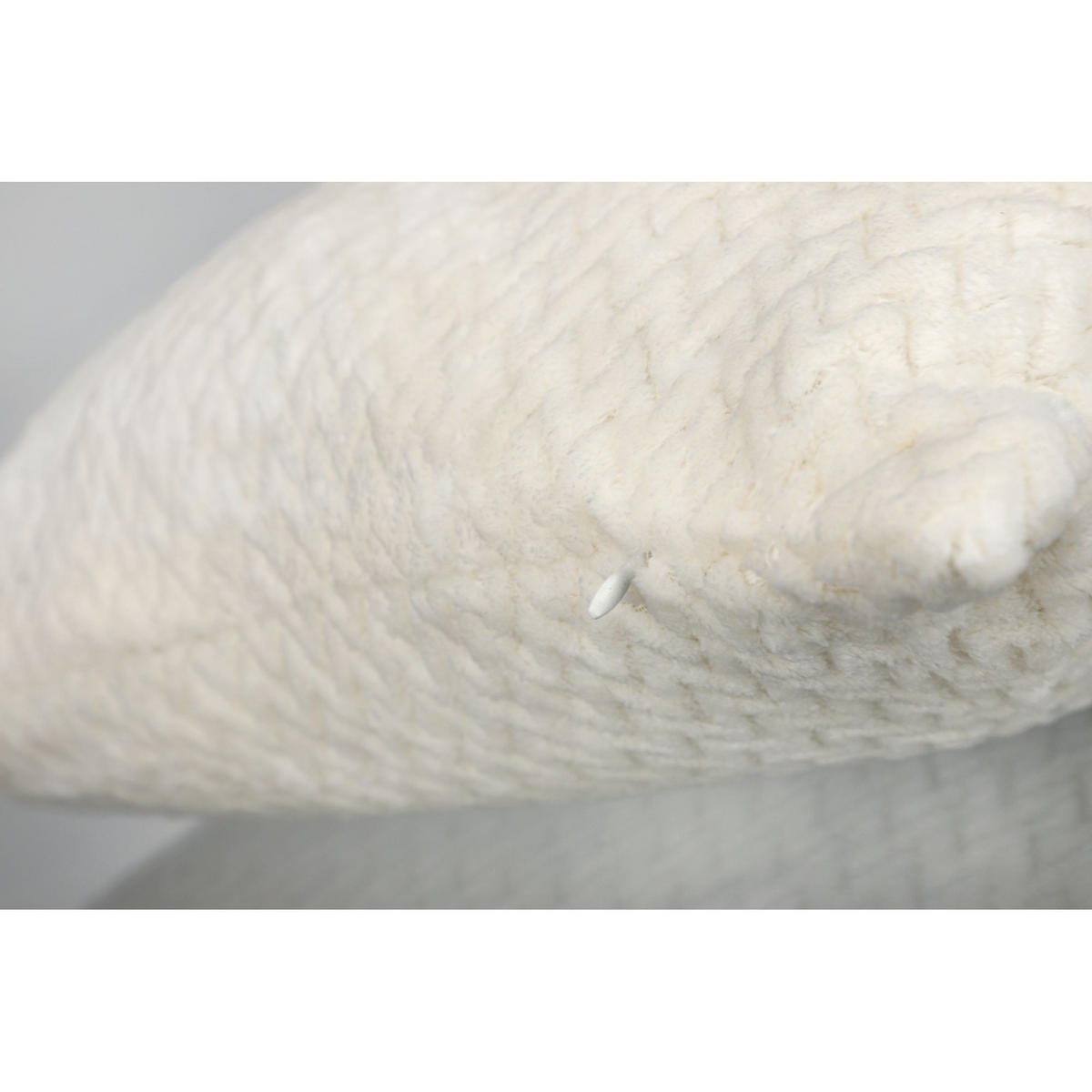 WOHNDECKE MIT DEKOKISSENHÜLLE COMFY-2 - Weiß, Textil (140/190cm) - Esprit