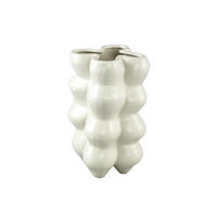 TOPF Baille Beige 25/24/39cm - Beige, Keramik (39cm) - PTMD Collection