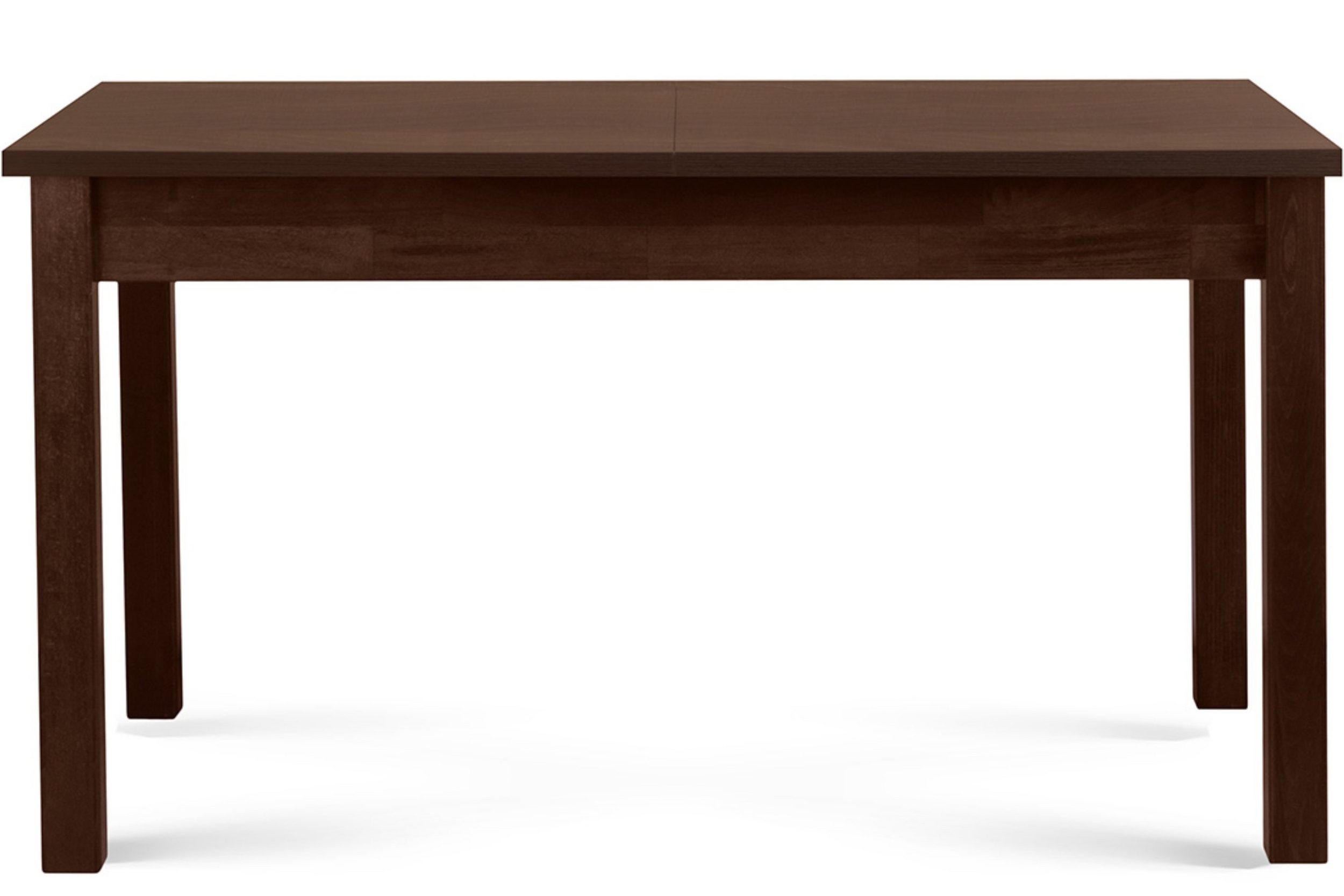 ESSTISCH CENARE Klappbarer, Buchenholz/Laminat, Walnuss - Walnussfarben, Holz (90/160/78cm) - KONSIMO®