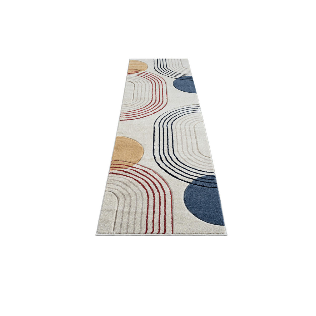 KURZFLOR-TEPPICH Bonito 7170 Multicolor 80x300 cm - Multicolor, Textil (80/300cm) - carpet city