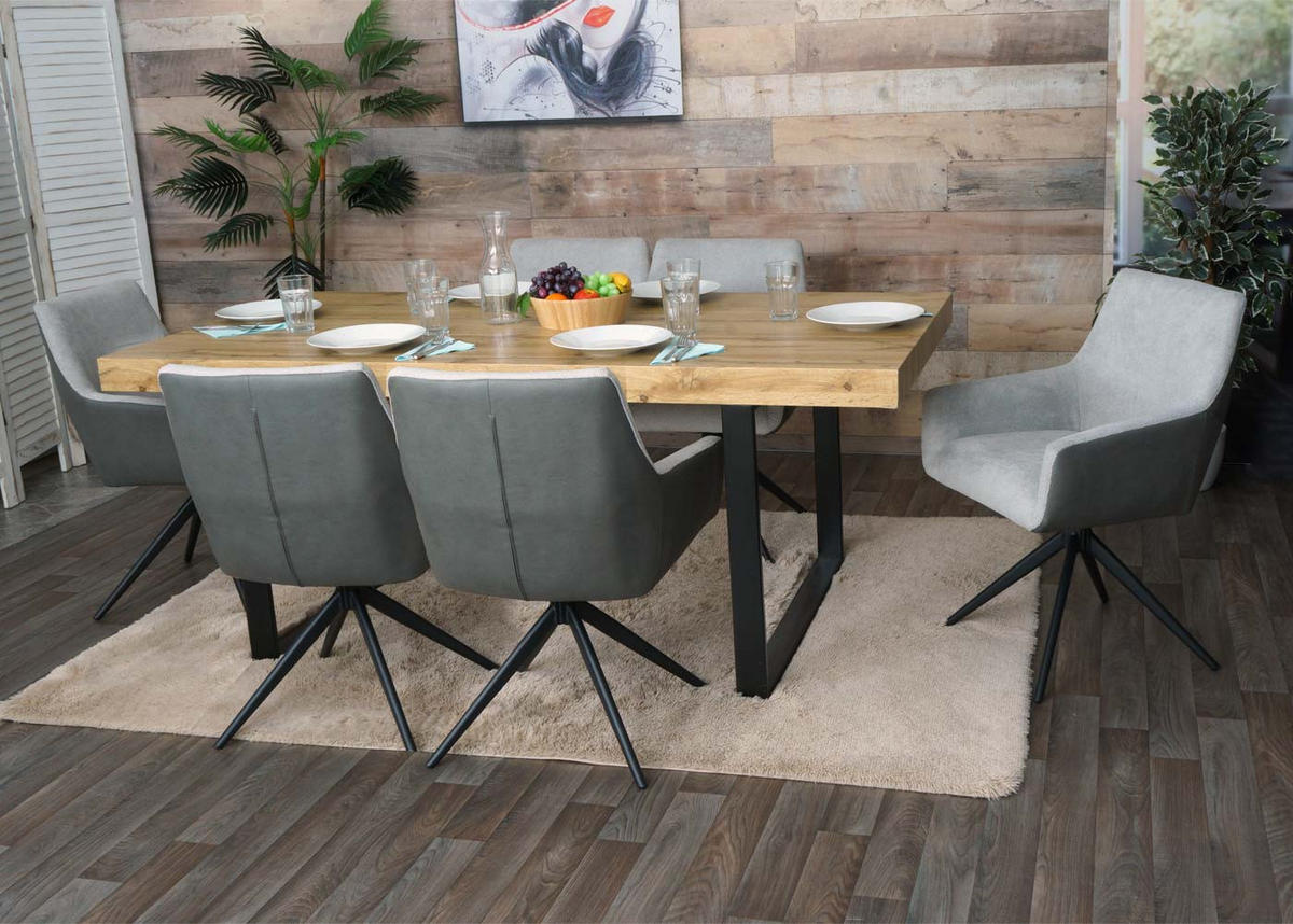 JEDÁLENSKÁ stolička Béžová - prírodná farba/béžová, textil (60/87/68cm) - MCW