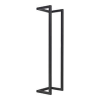 HANDTUCHSTÄNDER Fester Schwarz - Schwarz, Metall (25/95/20cm) - LOFT42