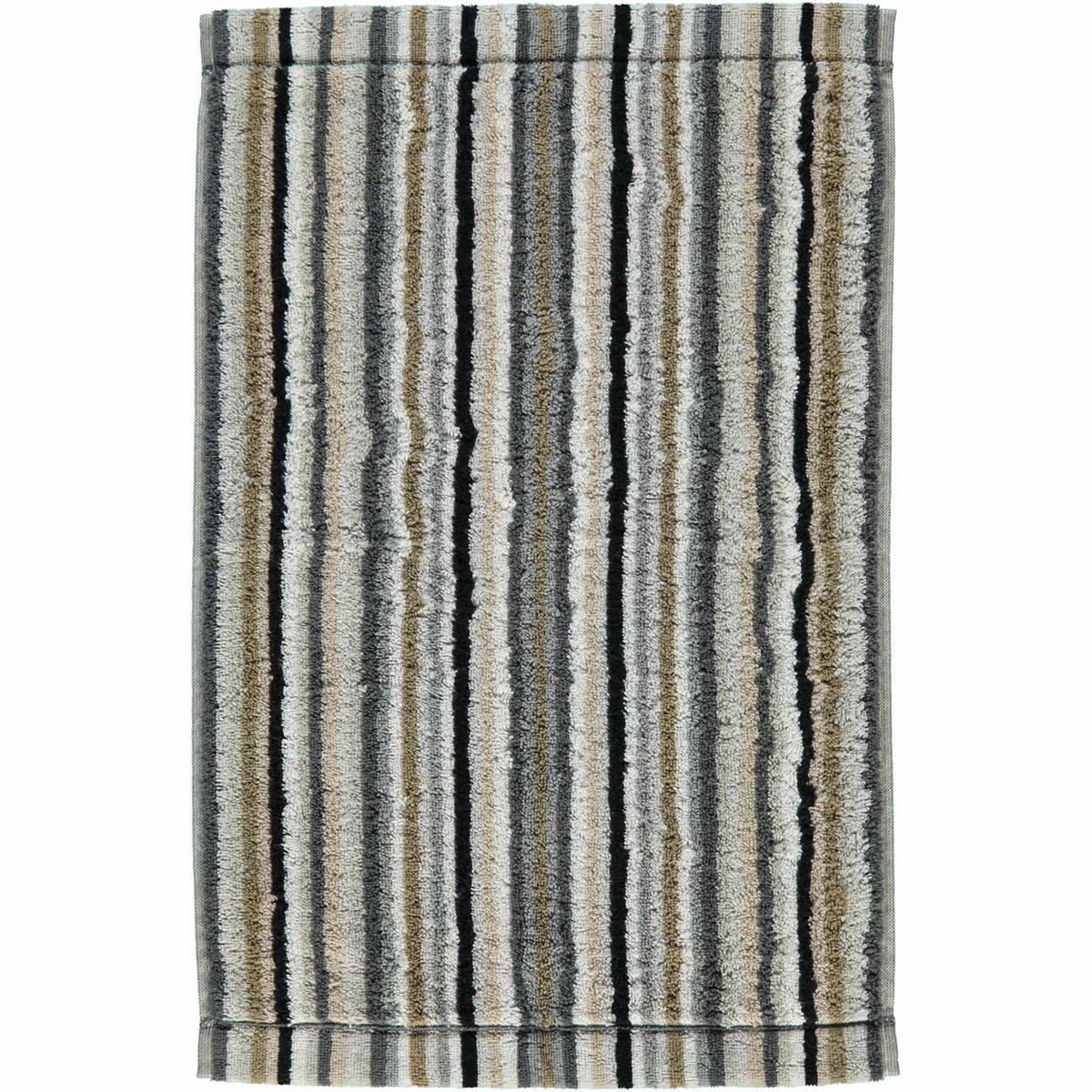 HANDTUCH Unisex Life Style Stripes Beige Baumwolle 10er Pack - Beige, Textil (50/100cm) - Cawoe