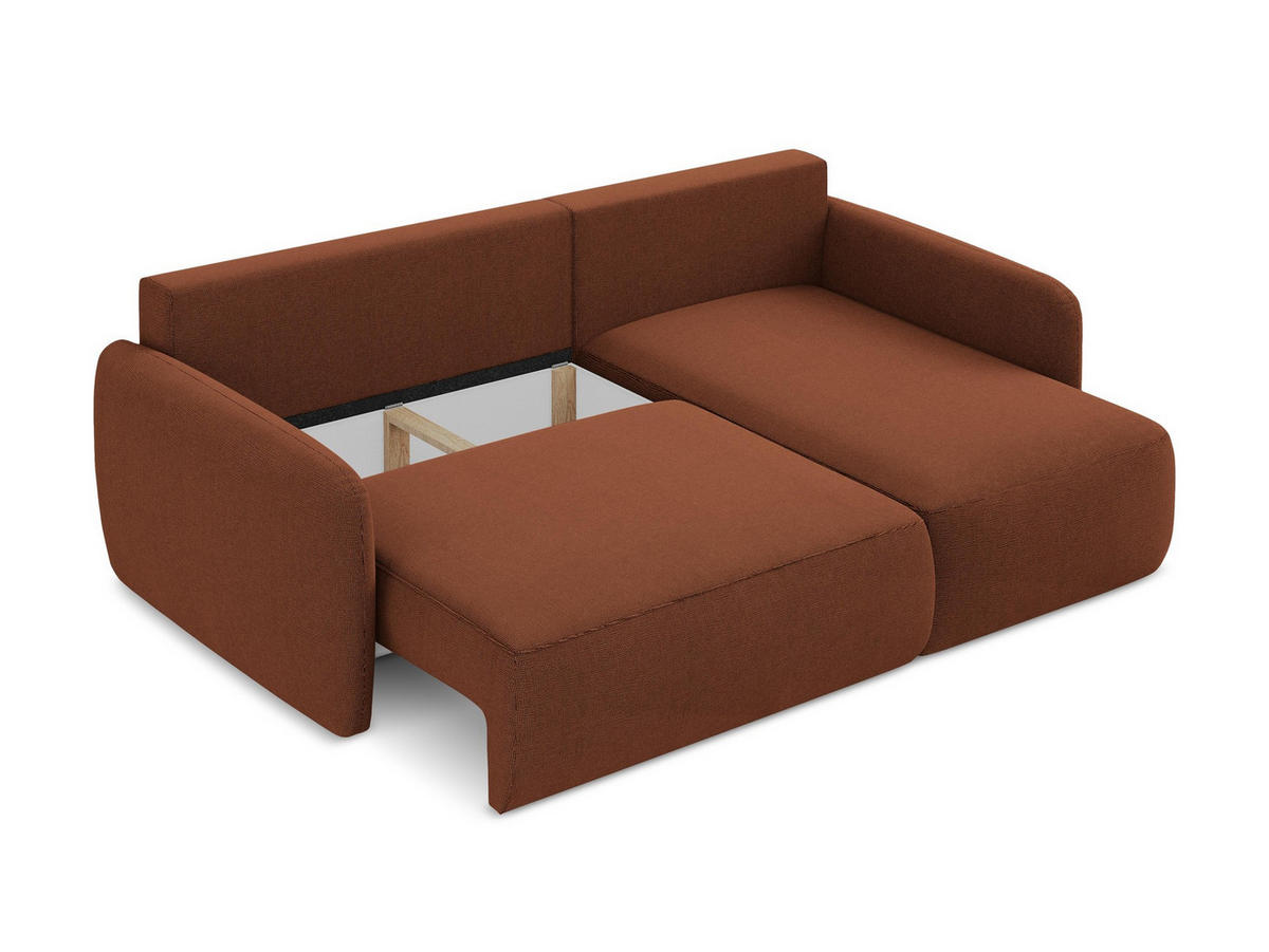 POUF Strukturstoff Grau - Dunkelgrau/Schwarz, Holzwerkstoff/Kunststoff (65/40/65cm) - Makamii