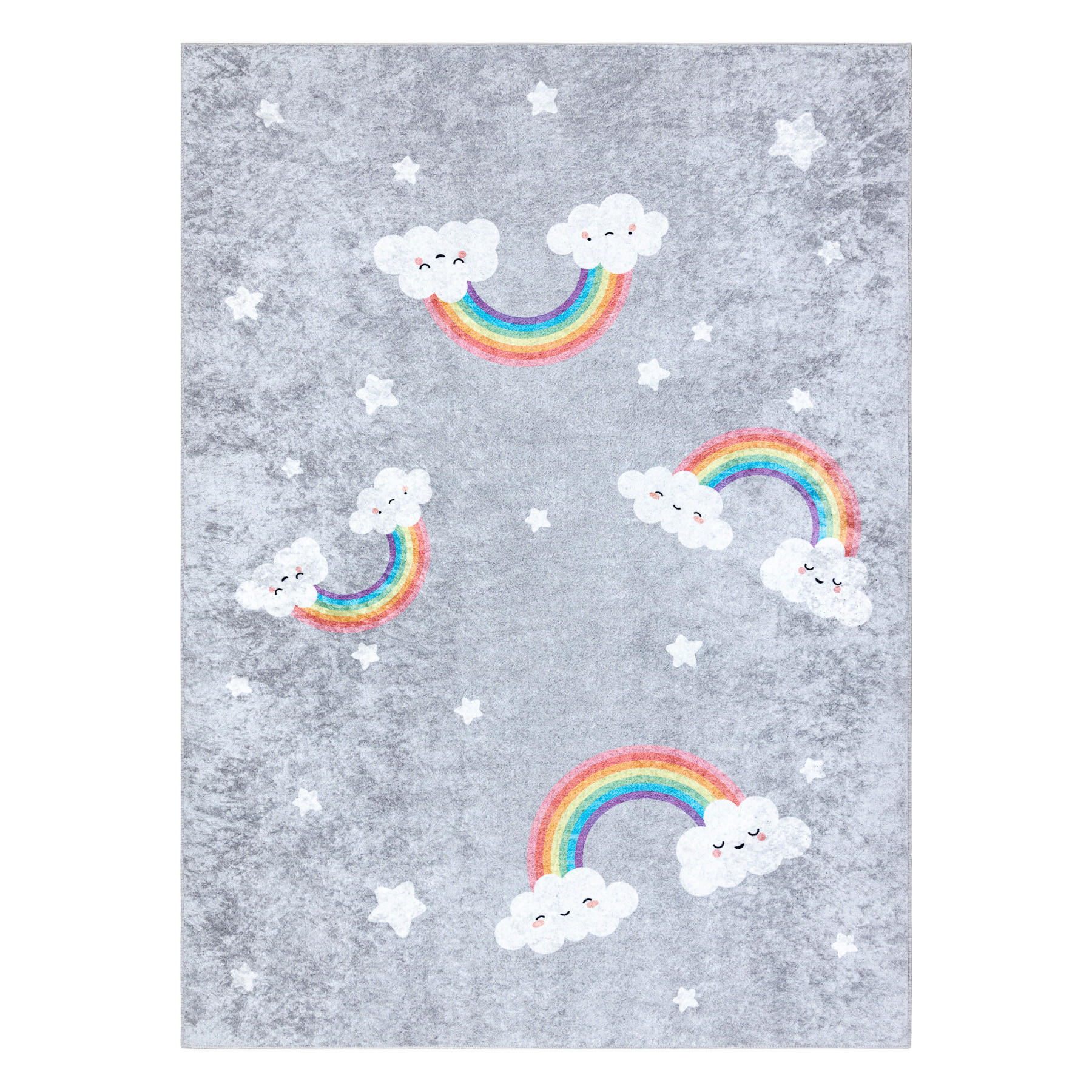 TEPPICH Junior 80/150 cm - Grau, Textil (80/150cm) - rugsX