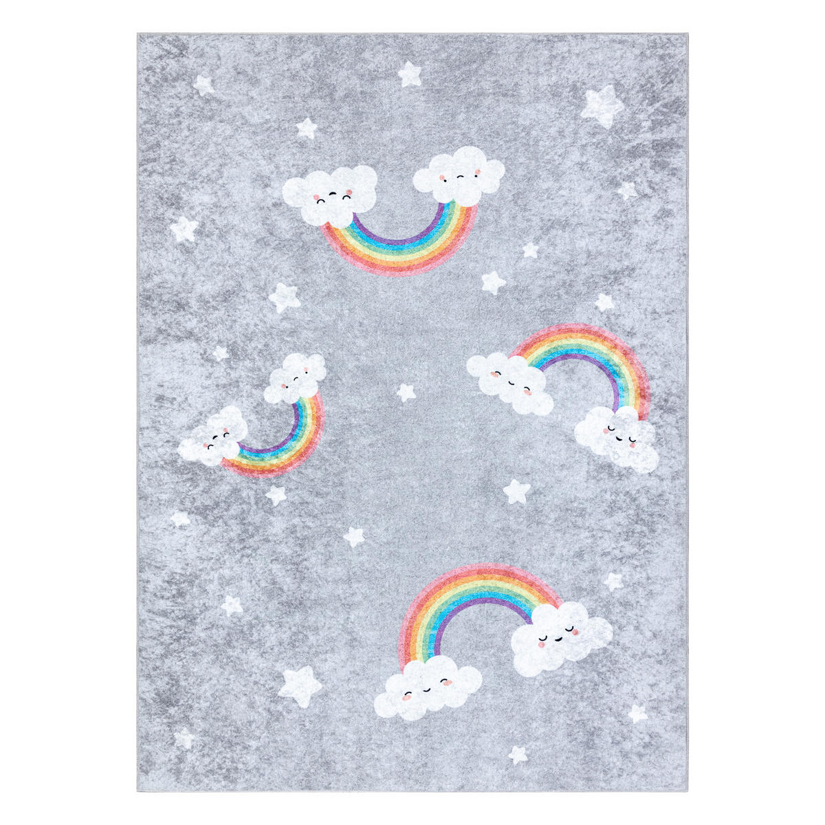 TEPPICH Junior 80/150 cm - Grau, Textil (80/150cm) - rugsX