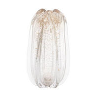 GLASVASE MURELA Ø21x30 cm, Glas, Transparent - Transparent, Glas (30cm) - Light & Living