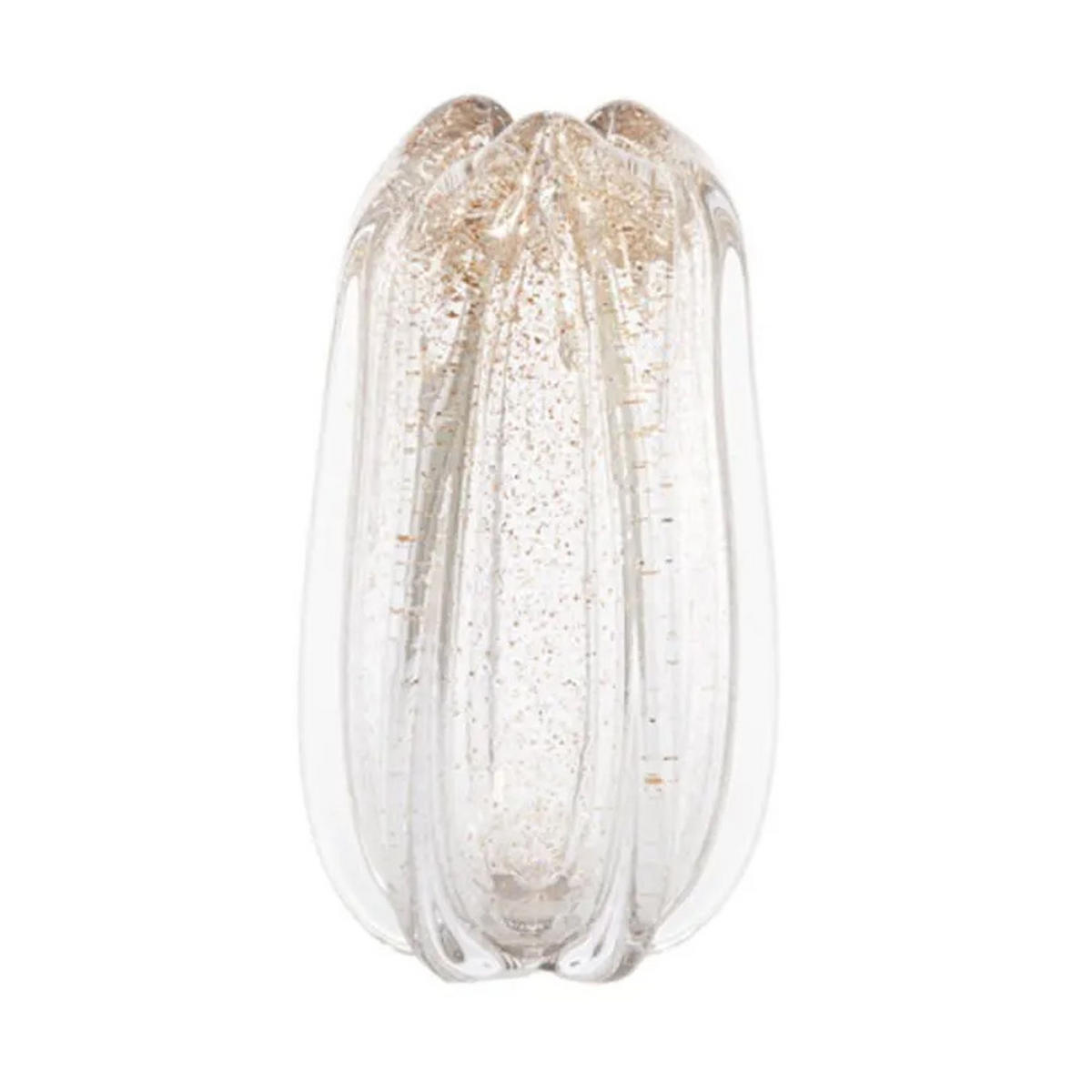 GLASVASE MURELA Ø21x30 cm, Glas, Transparent - Transparent, Glas (30cm) - Light & Living