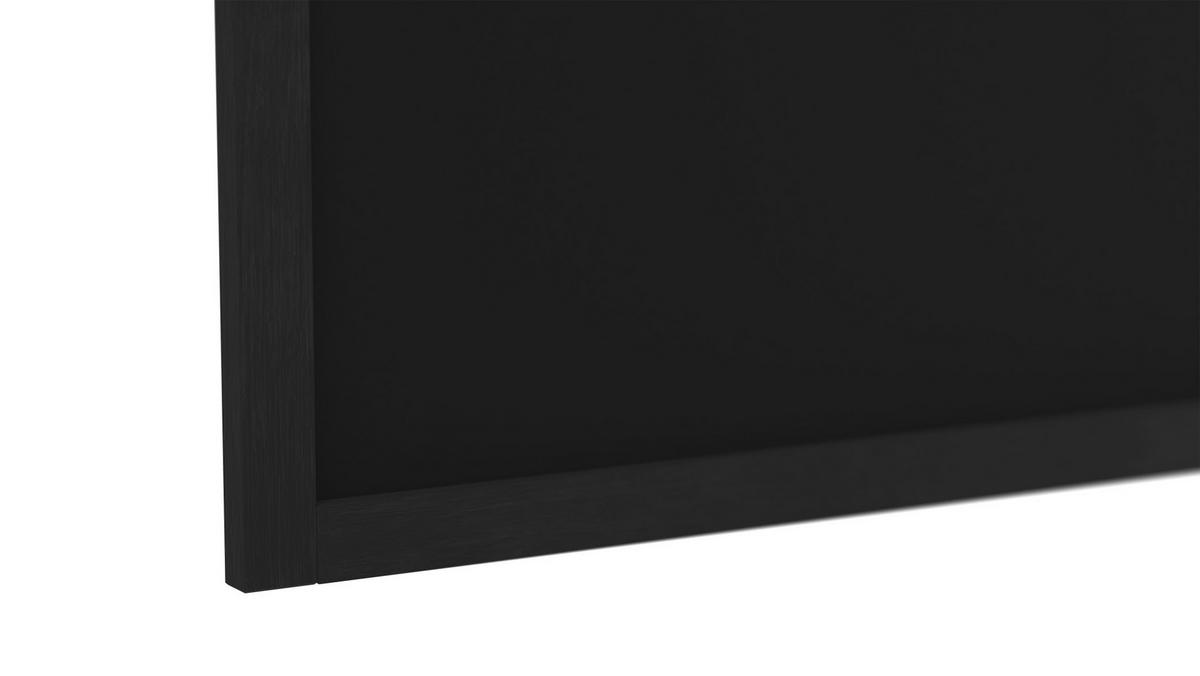 KREIDETAFEL mit Schwarz Holzrahmen 120x60cm - Schwarz, Holz (120/60/2cm) - ALLboards
