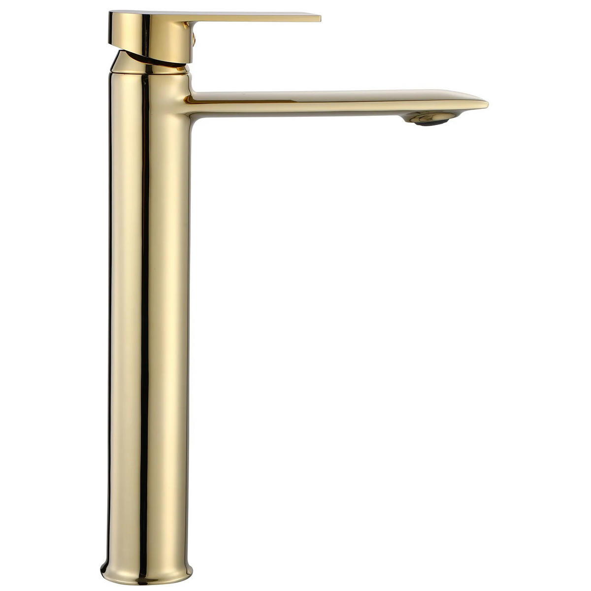 WASCHBECKENARMATUR Rea Veneta Gold High - Goldfarben, Metall (4.2/29.2/20cm) - REA