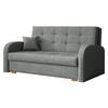 SCHLAFSOFA Viva Gold III - Graphitfarben/Braun, Holz/Textil (153/85/98cm) - MIRJAN24