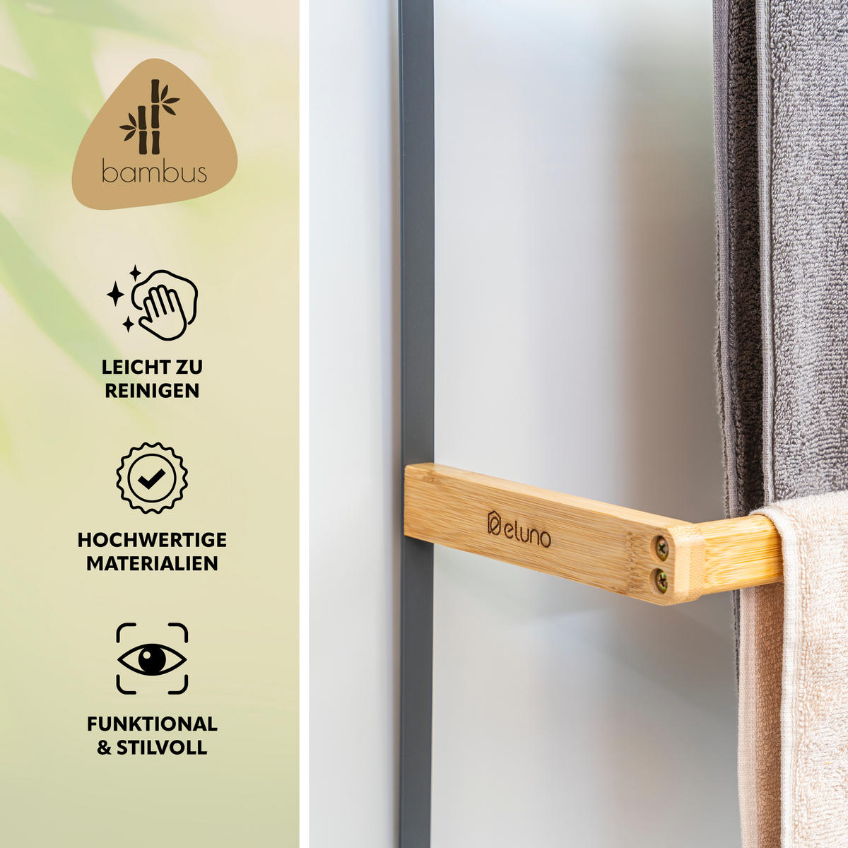 TÜR-HÄNGEREGAL, grau - Grau, Holz (65/86/17cm) - eluno