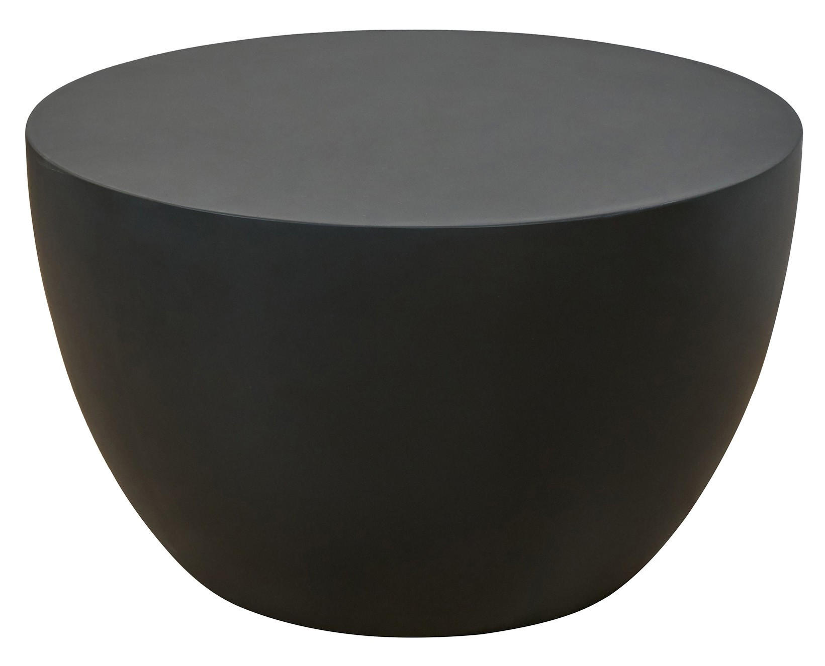 COUCHTISCH Rund Schwarz 64 x 64 x 38 cm - Schwarz, Metall (64/64/38.5cm) - Nordlys