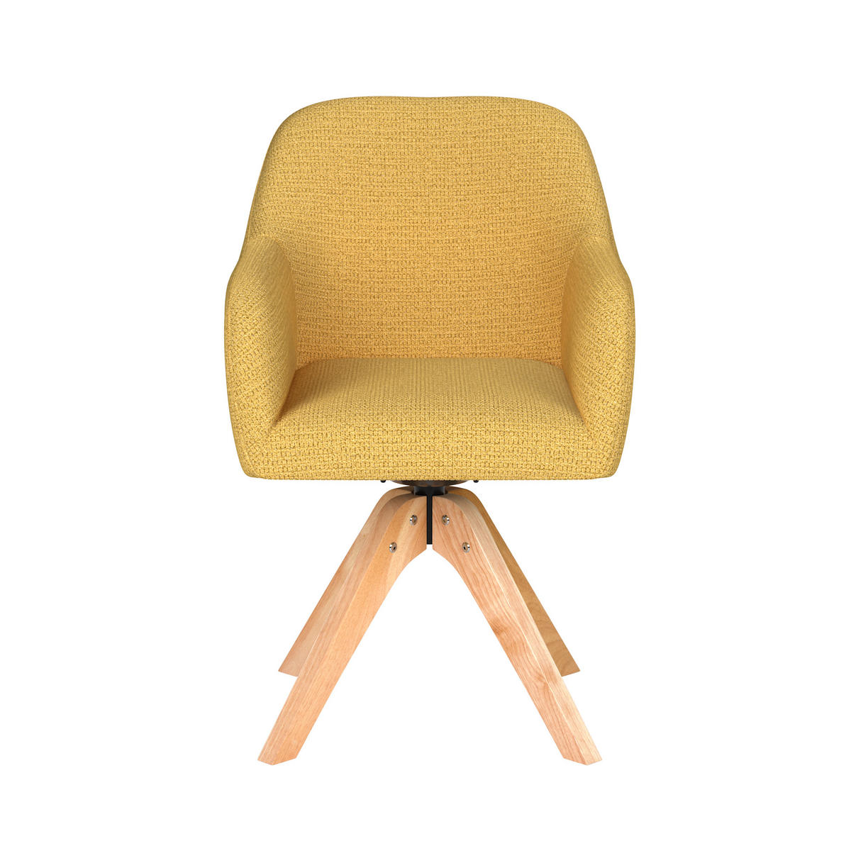 ESSZIMMERSTUHL Otis - Gelb - 62/59/84 cm - Gelb, Textil (59/84/62cm)