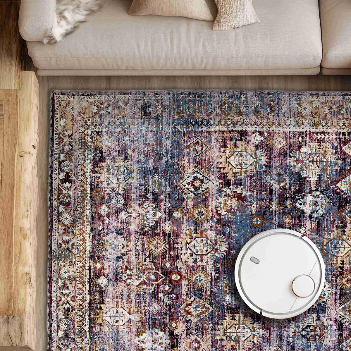 KURZFLORTEPPICH PIPER - Rot, Textil (160/230cm) - Astra