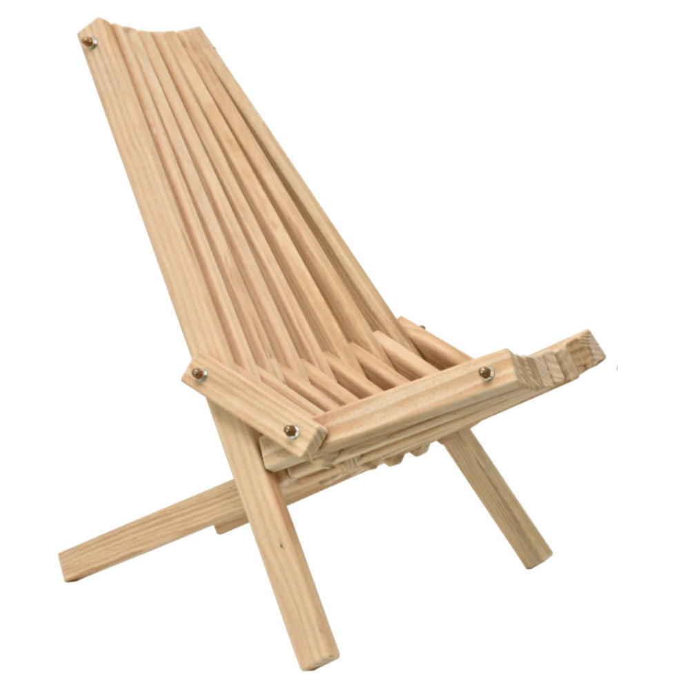 LIEGESTUHL skandinavischHolz ENNO Sonnenliege - Braun, Holz (60/90/80cm) - DELUKE