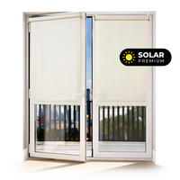 SCREEN-ROLLO Plus Easyfix Leinen 45x180 - Beige, Kunststoff (45/180/1cm) - STORESDECO