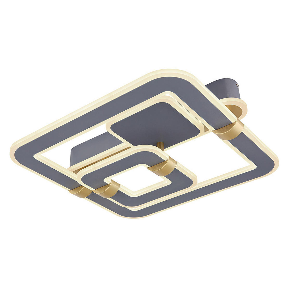 LED DECKENLEUCHTE Margy Anthrazit Metall - Anthrazit, Metall (50/47/15.5cm)