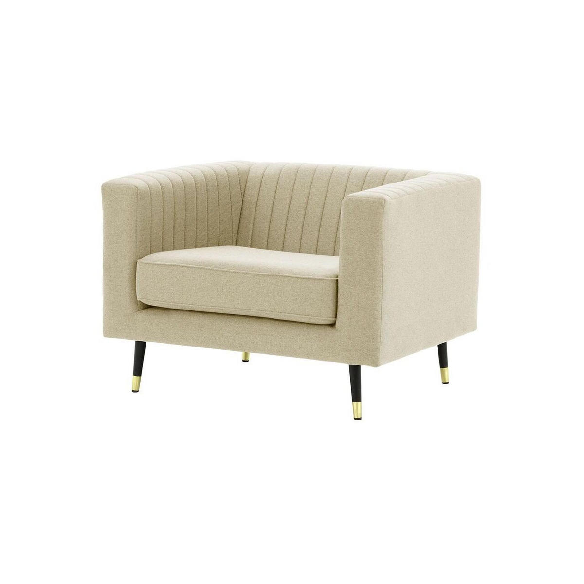 SESSEL Slender-Baku 15 - Weiß, Holz/Textil (99/71/83cm) - SLF24