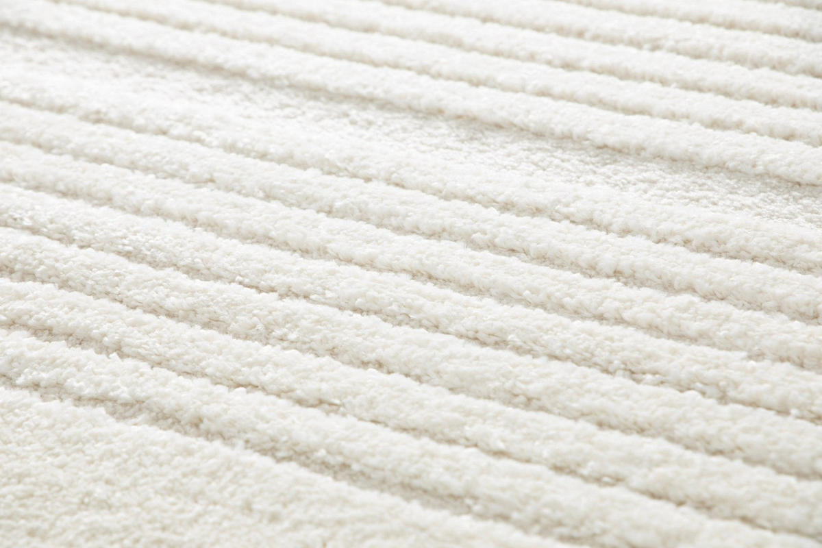 TEPPICH sehr weich mit Relief-Effekt beige - Beige, Textil (200/290cm) - AFK Living