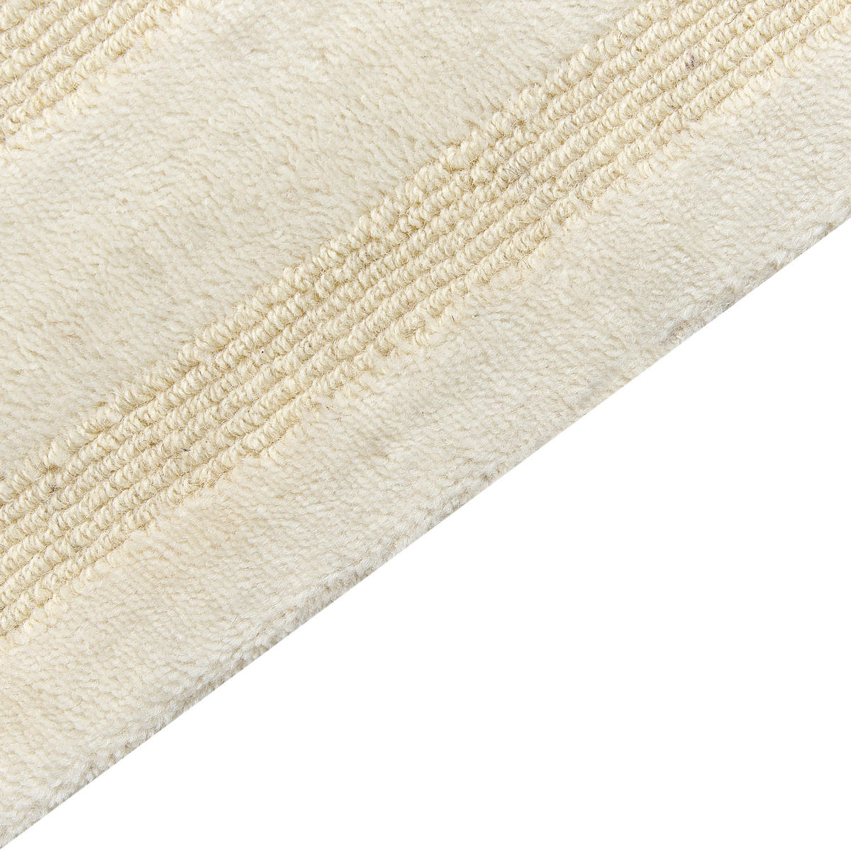 KURZFLOR-TEPPICH Beige 200/300 cm Abegum - Beige, Textil (200/300cm) - Beliani