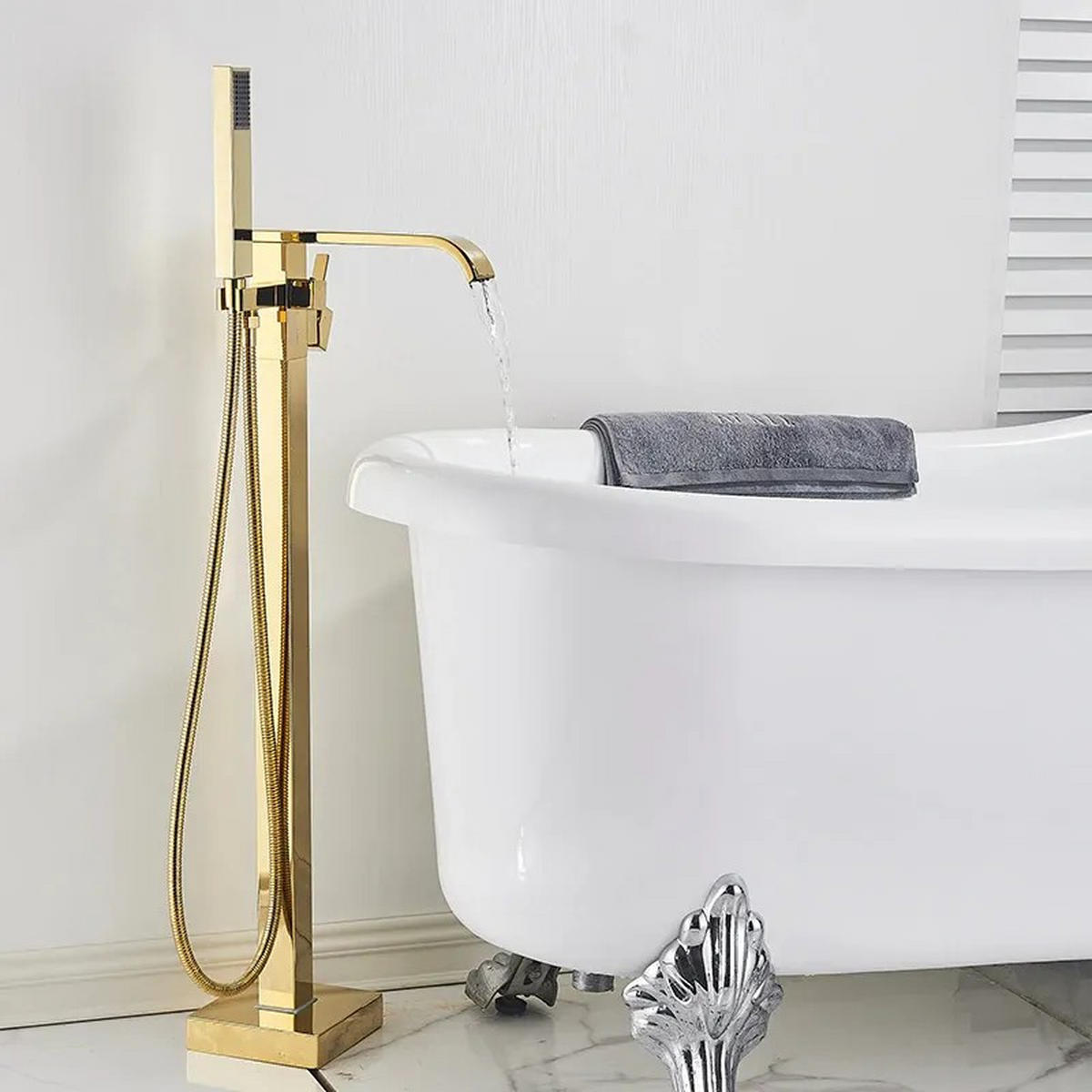 WANNENARMATUR Rea Carat Gold - Goldfarben, Metall (15/91.5/25cm) - REA