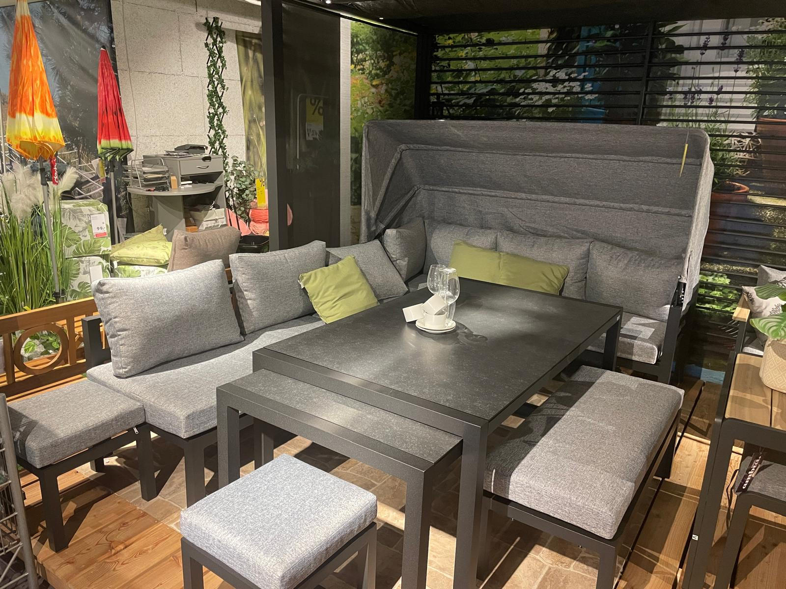 LOUNGEGARNITUR 6-TEILIG CARBIO II - Amatio