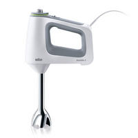 HANDMIXER MultiMix 5 SmartMix - Weiß, Metall (25/35/25cm) - Braun
