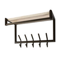 WANDGARDEROBE Terrra 65 27/65/40 cm - Beige, Metall (65/40/27cm) - Hoyz Collection