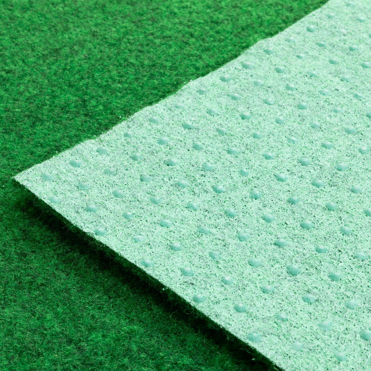 RASENTEPPICH Grün 400/400 cm Wembley XL - Grün, Kunststoff (400/350cm) - Steffensmeier