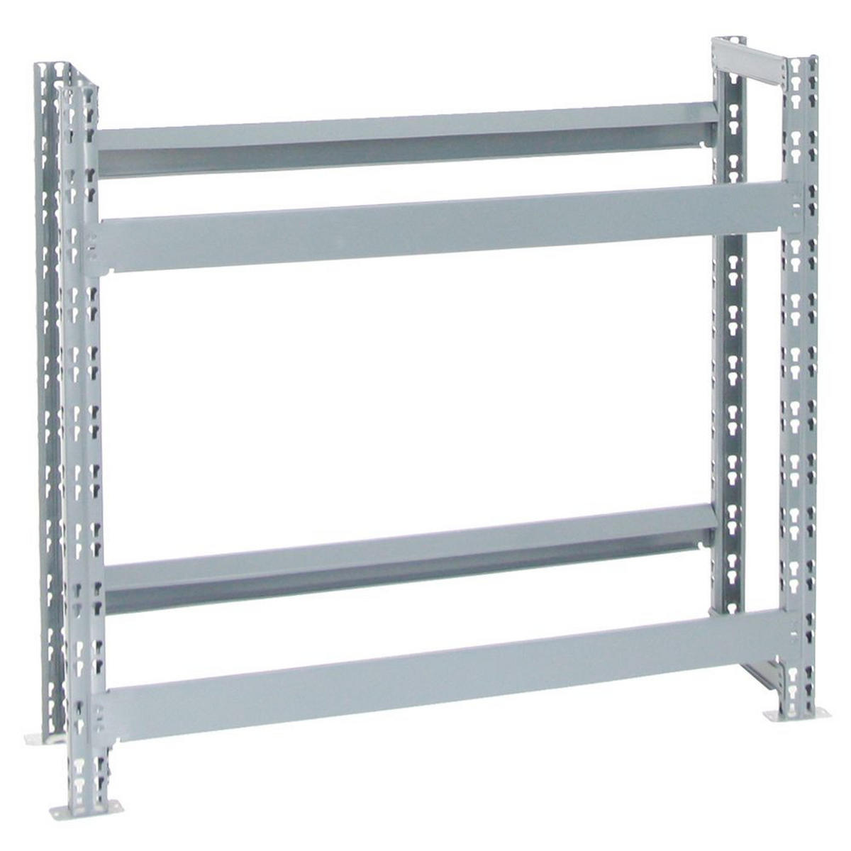 GETRÄNKEKISTENREGAL Tegernsee Extra-Breit 100x110x30 cm für 6 Kästen Grau - Grau, Metall (110/100/30cm) - PROREGAL