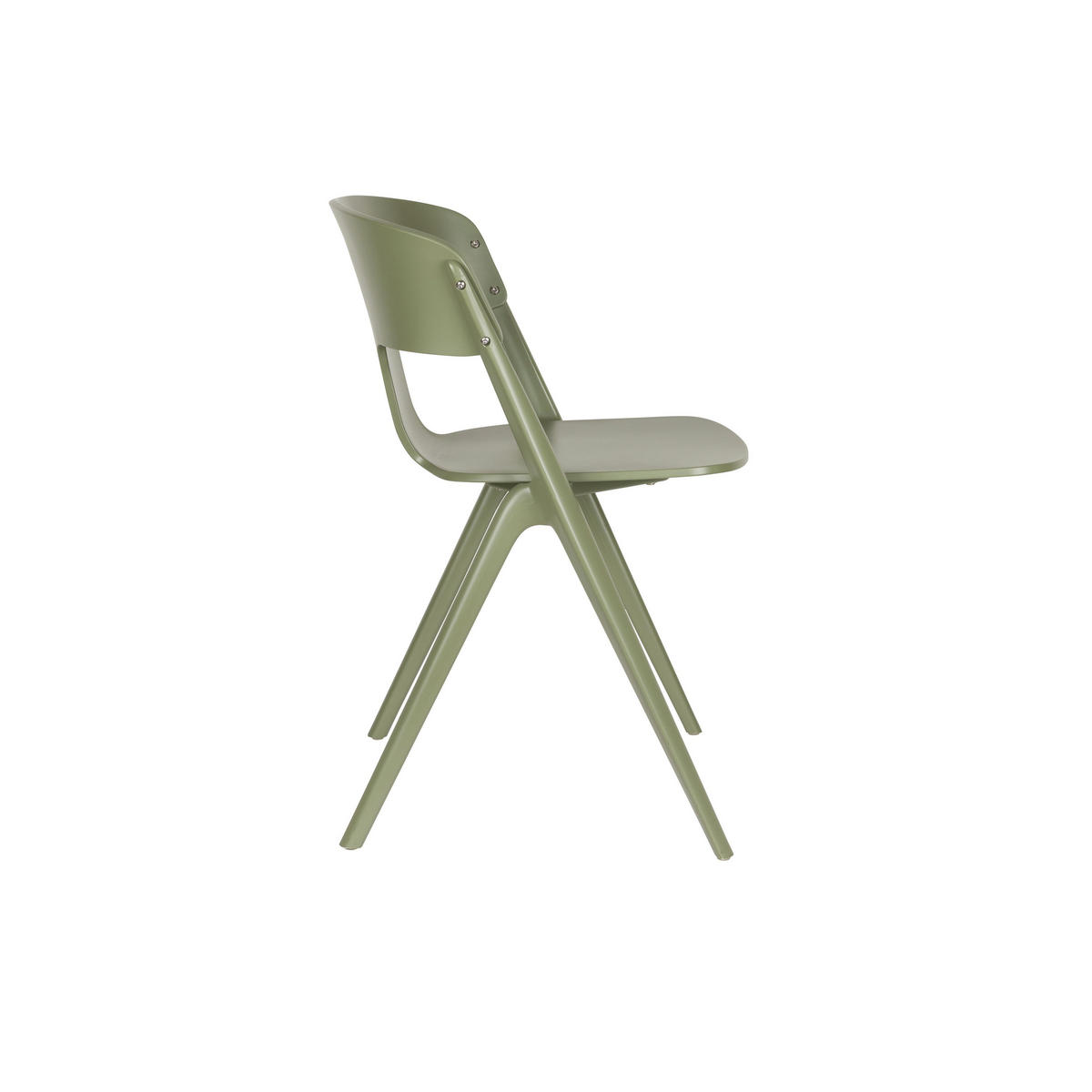 GARTENSTUHL Horizon Grün - 4 er Set - Grün, Kunststoff (57.5/75/52.5cm) - Zuiver