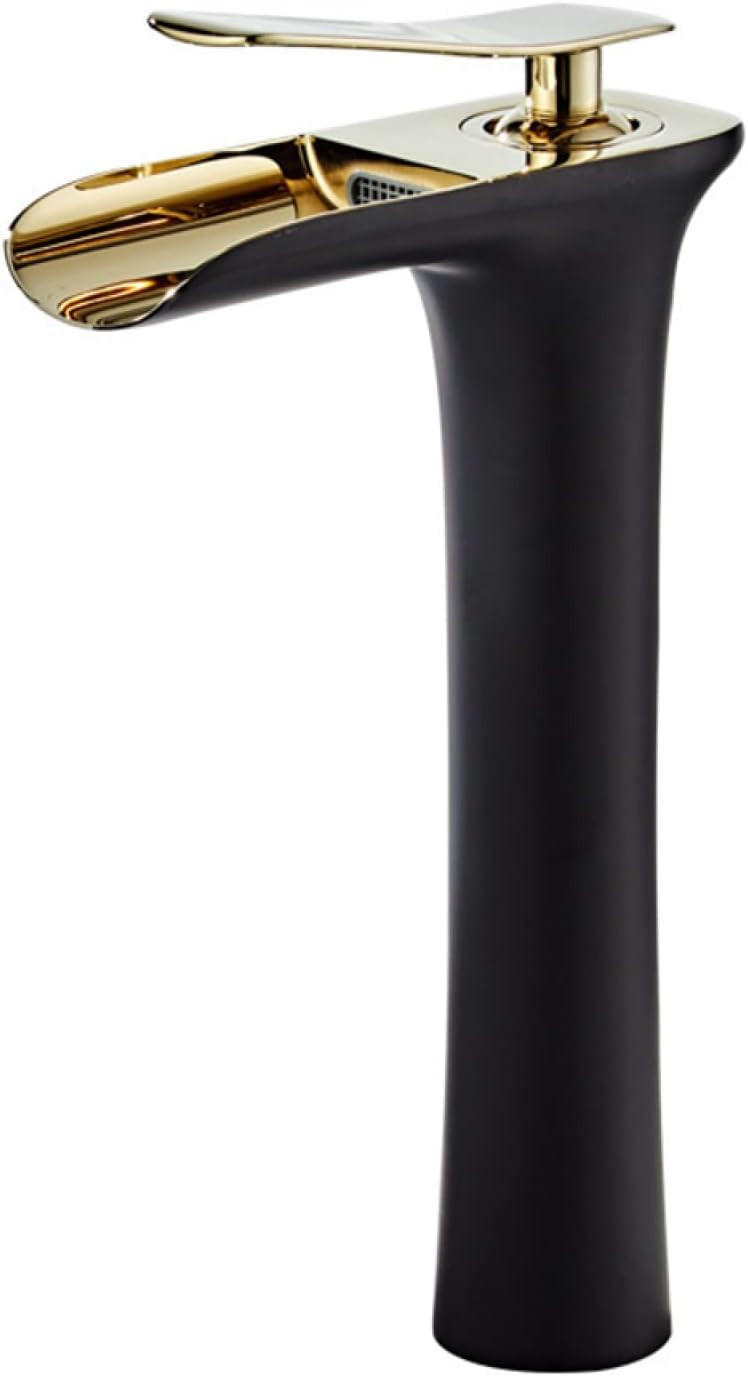 WASCHTISCHARMATUR , Freistehende, Mischbatterie - Schwarz, Metall (15.8/15.8/28cm) - BELZ
